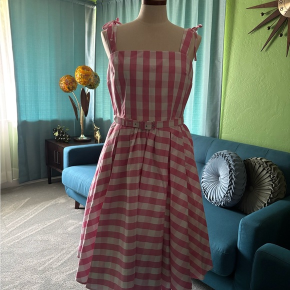 Vixen by Micheline Pitt Gingham dress - Picture 14 of 15